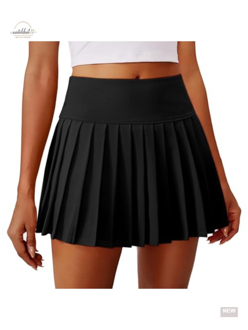 Pleated Tennis Skirt Mini Athletic Golf Skort With Pockets Quick Dry